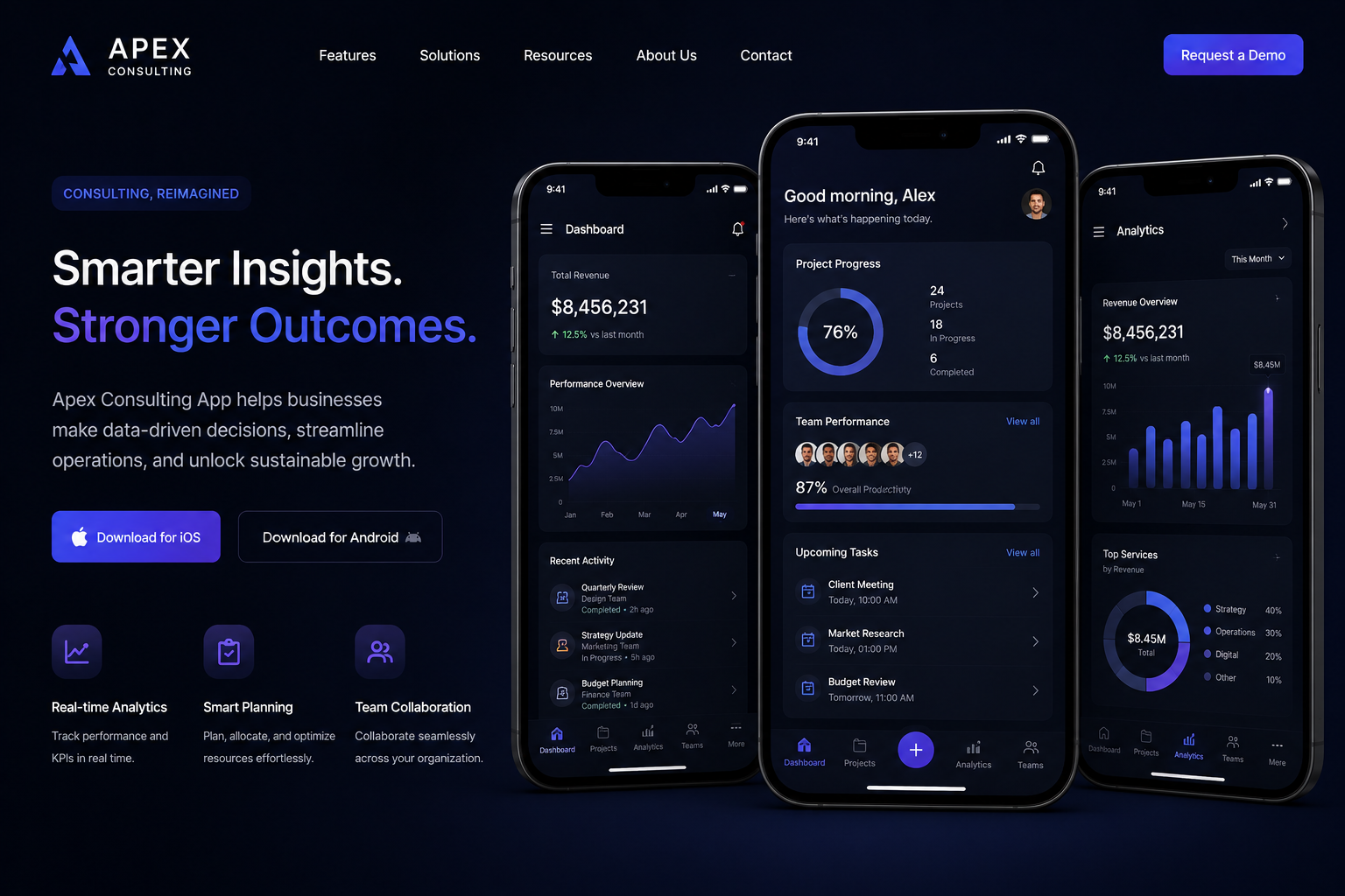 Apex Consulting App